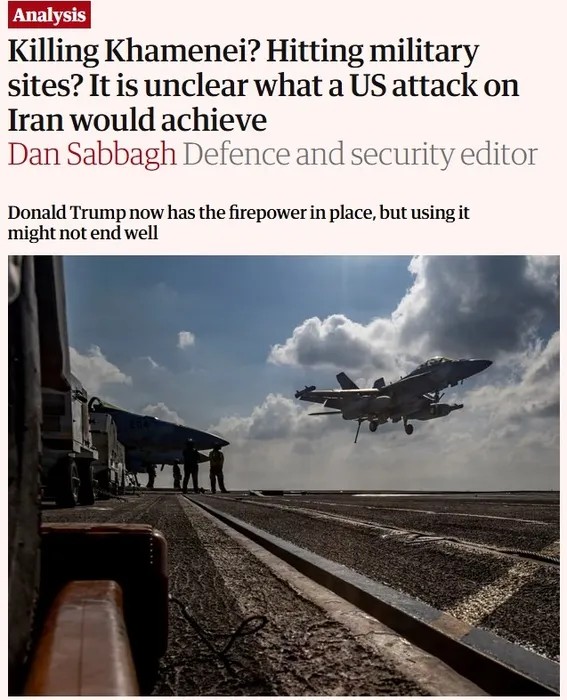 The Guardian’dan Çarpıcı Analiz: Hamaney’i Almak Mı, Askeri Tesisleri Vurmak Mı?